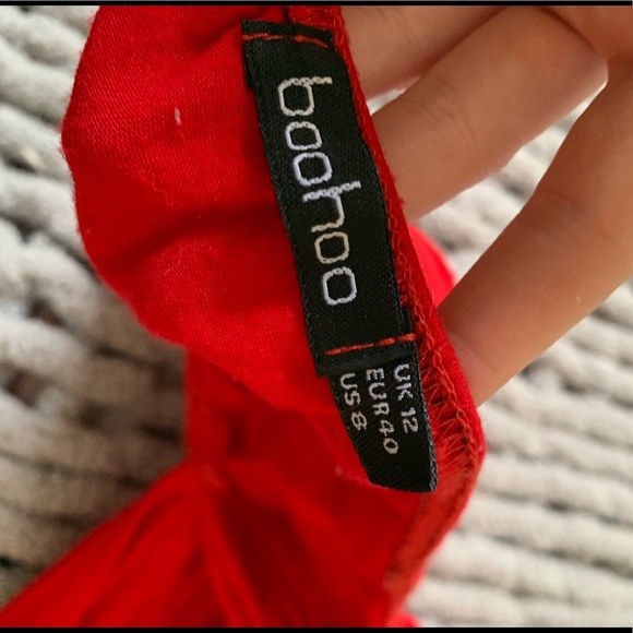 BooHoo Red Bodysuit - Picture 2 of 2